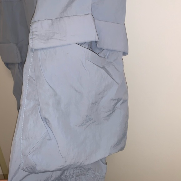 Blue Parachute Pants. From Garage, Size:S. - Picture 3 of 8